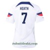 USA HEATH 7 Hjemme VM 2022 - Dame Fotballdrakt